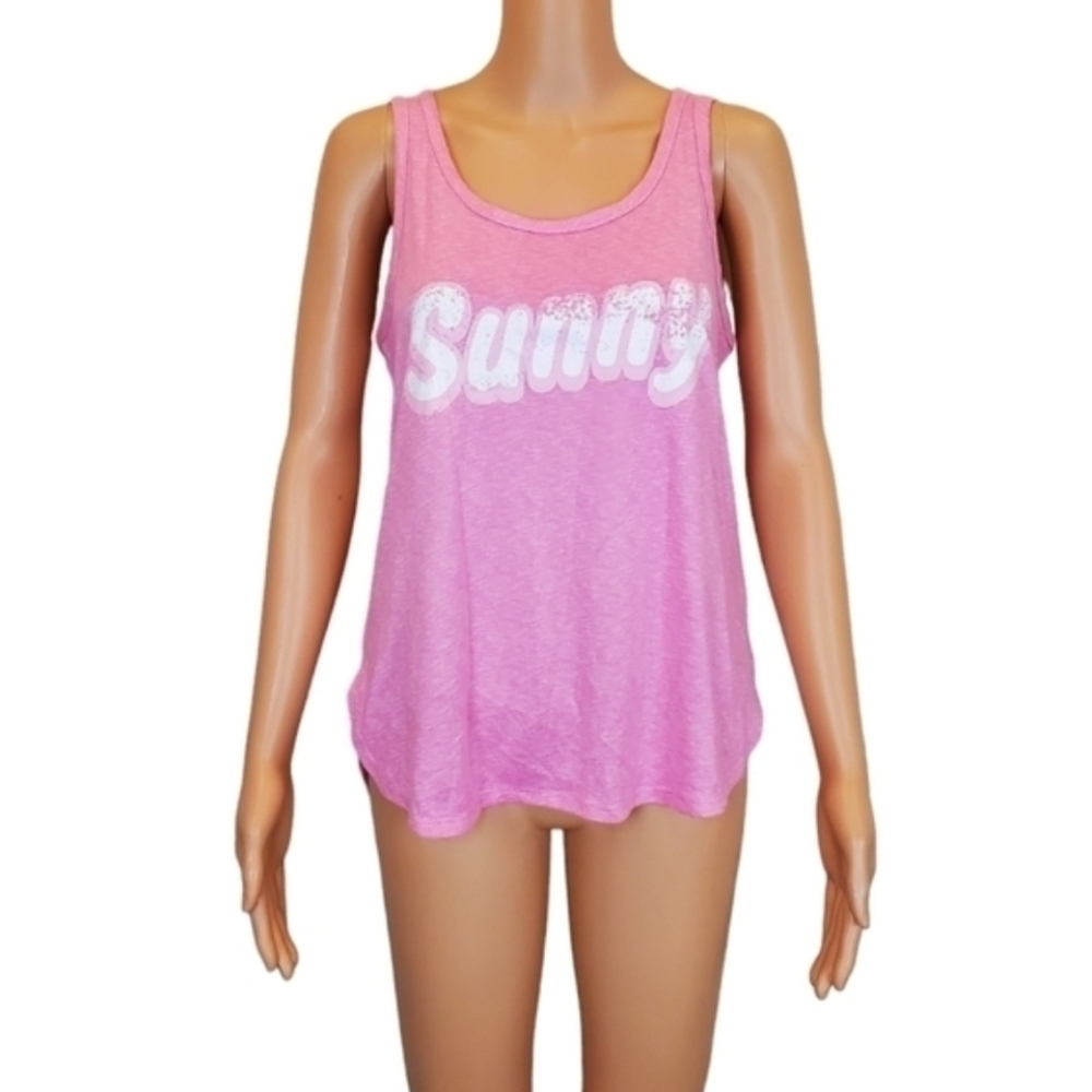 Jaclyn Intimates pink tank top size S